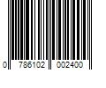 Barcode Image for UPC code 0786102002400