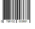 Barcode Image for UPC code 0786102003681