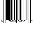 Barcode Image for UPC code 078615047352