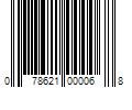 Barcode Image for UPC code 078621000068