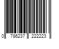 Barcode Image for UPC code 0786237222223