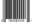 Barcode Image for UPC code 078628000061