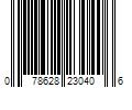 Barcode Image for UPC code 078628230406