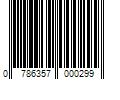 Barcode Image for UPC code 0786357000299