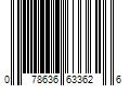 Barcode Image for UPC code 078636633626