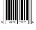 Barcode Image for UPC code 078636750026