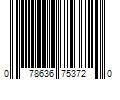 Barcode Image for UPC code 078636753720