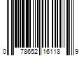 Barcode Image for UPC code 078652161189