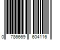 Barcode Image for UPC code 0786669604116