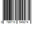 Barcode Image for UPC code 0786710549274