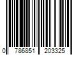 Barcode Image for UPC code 0786851203325