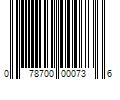 Barcode Image for UPC code 078700000736