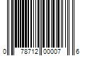 Barcode Image for UPC code 078712000076