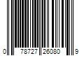 Barcode Image for UPC code 078727260809