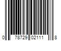 Barcode Image for UPC code 078729021118