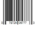 Barcode Image for UPC code 078729057773