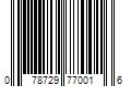 Barcode Image for UPC code 078729770016