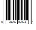 Barcode Image for UPC code 078737073741