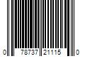 Barcode Image for UPC code 078737211150