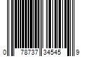 Barcode Image for UPC code 078737345459