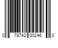 Barcode Image for UPC code 078742002460