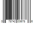 Barcode Image for UPC code 078742036786