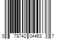 Barcode Image for UPC code 078742044637