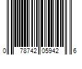 Barcode Image for UPC code 078742059426