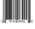 Barcode Image for UPC code 078742064925