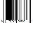 Barcode Image for UPC code 078742067001