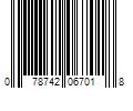 Barcode Image for UPC code 078742067018