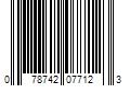 Barcode Image for UPC code 078742077123. Product Name: 