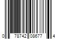 Barcode Image for UPC code 078742086774