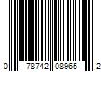 Barcode Image for UPC code 078742089652