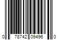 Barcode Image for UPC code 078742094960