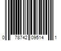 Barcode Image for UPC code 078742095141