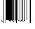 Barcode Image for UPC code 078742095851