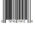 Barcode Image for UPC code 078742104126