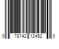 Barcode Image for UPC code 078742124520. Product Name: 