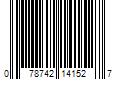 Barcode Image for UPC code 078742141527