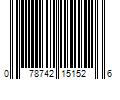 Barcode Image for UPC code 078742151526