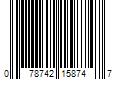 Barcode Image for UPC code 078742158747