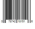 Barcode Image for UPC code 078742181516