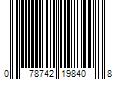 Barcode Image for UPC code 078742198408