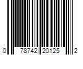 Barcode Image for UPC code 078742201252