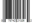 Barcode Image for UPC code 078742213262