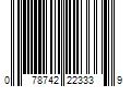 Barcode Image for UPC code 078742223339