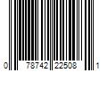 Barcode Image for UPC code 078742225081