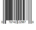 Barcode Image for UPC code 078742225678