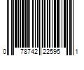 Barcode Image for UPC code 078742225951